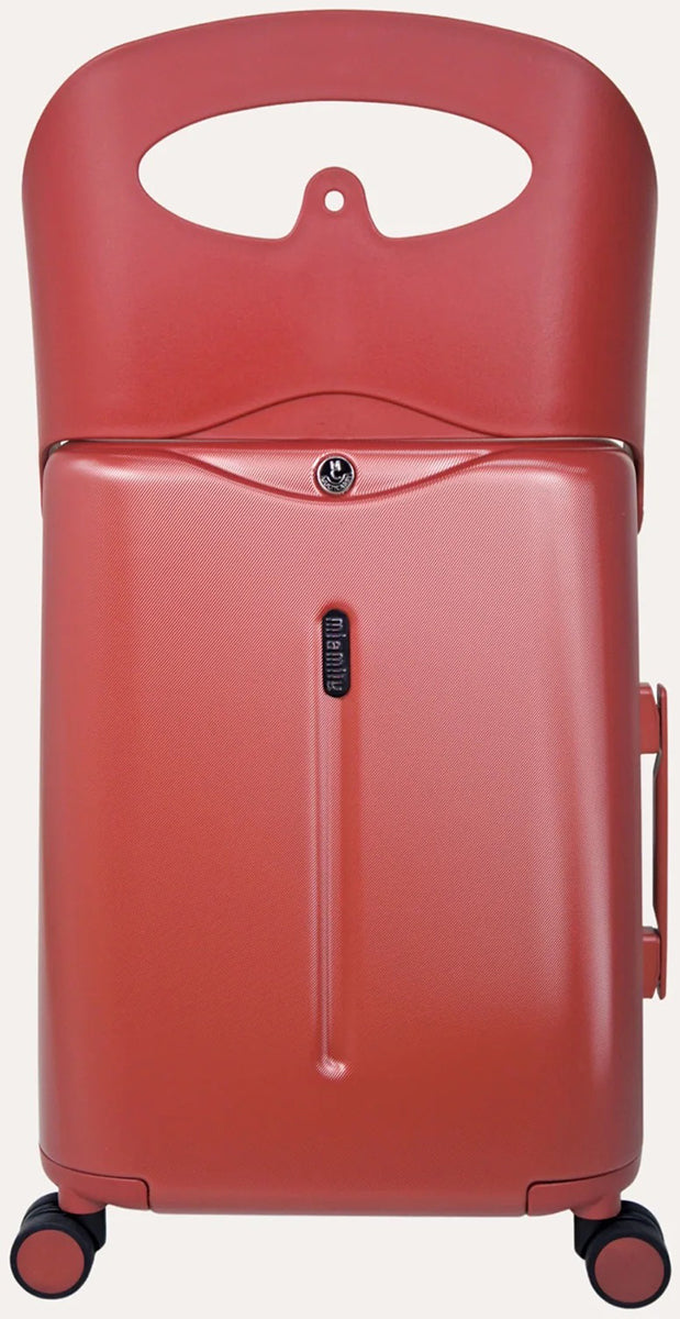 MiaMily Carry On Luggage - Maroon Red