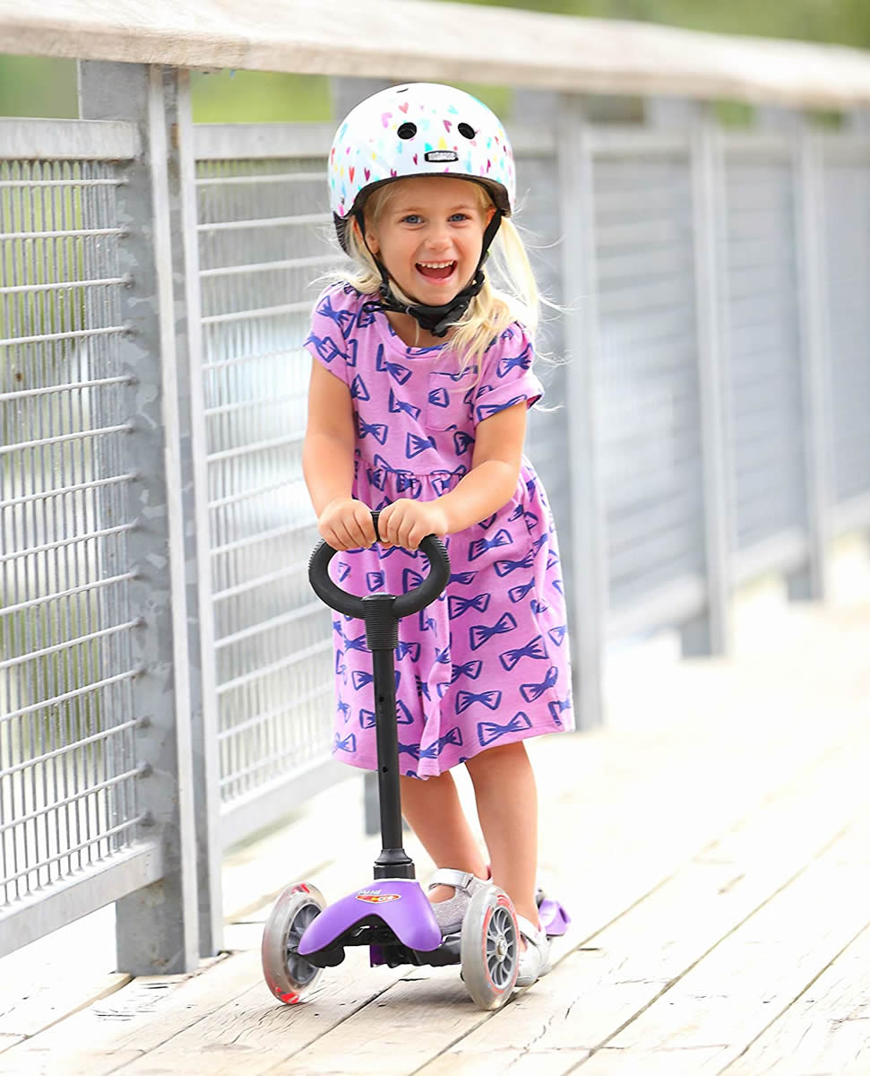 Micro Kickboard Mini 3-in-1 Deluxe Scooter - Purple