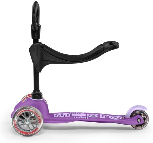 Micro Kickboard Mini 3-in-1 Deluxe Scooter - Purple