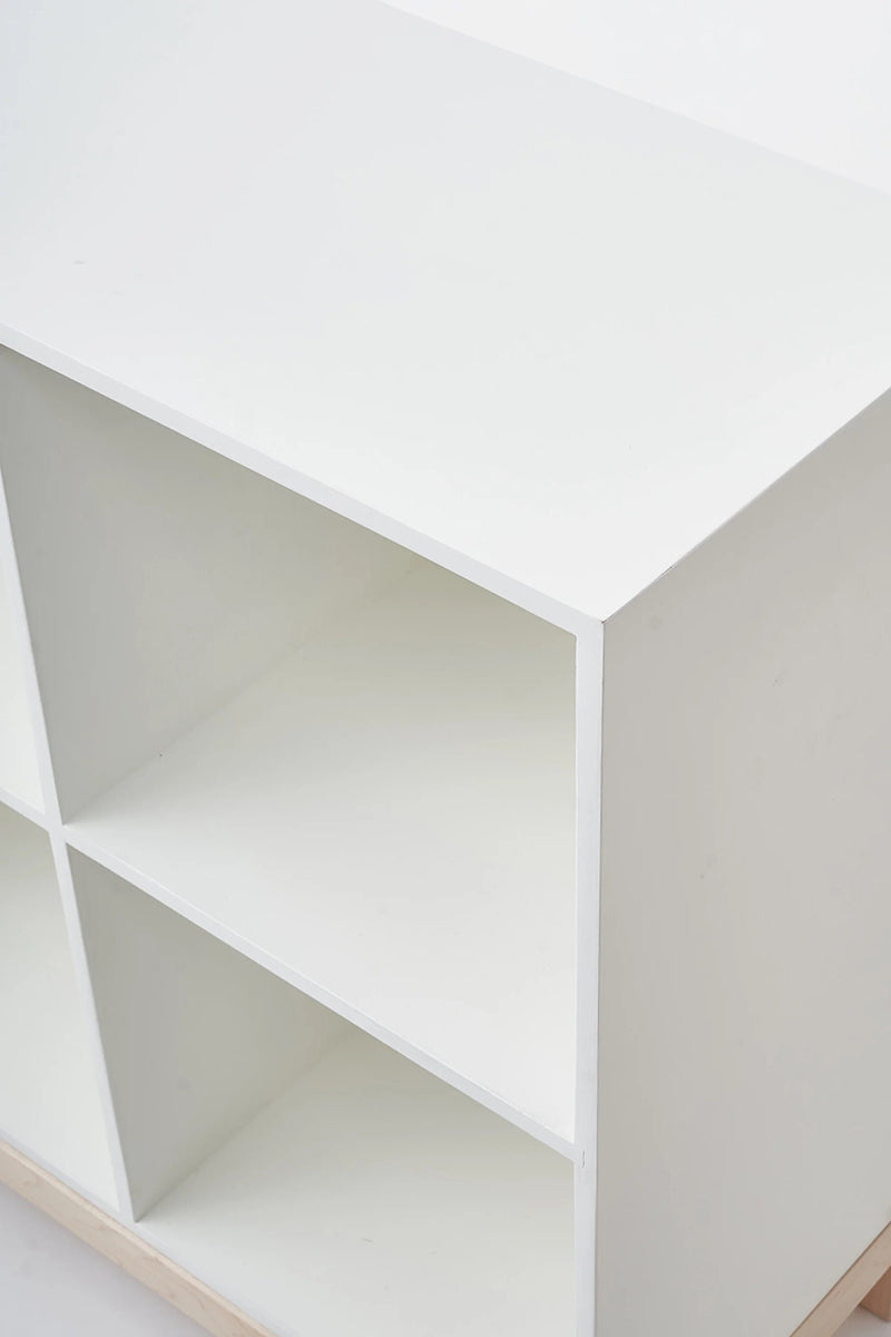 Milton & Goose Cubby Bookshelf - White