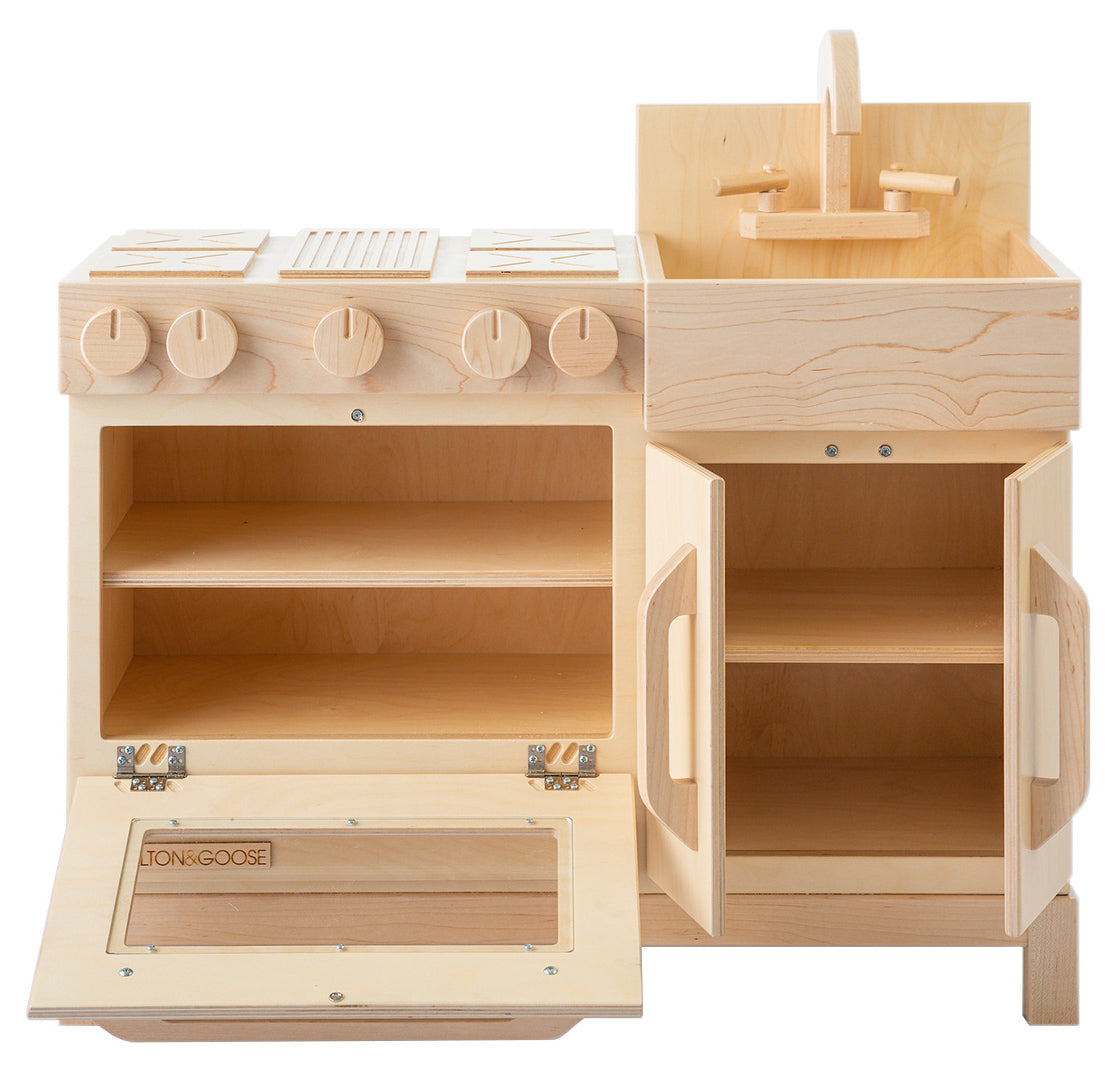 Milton & Goose Essential Play Kitchen - Natural