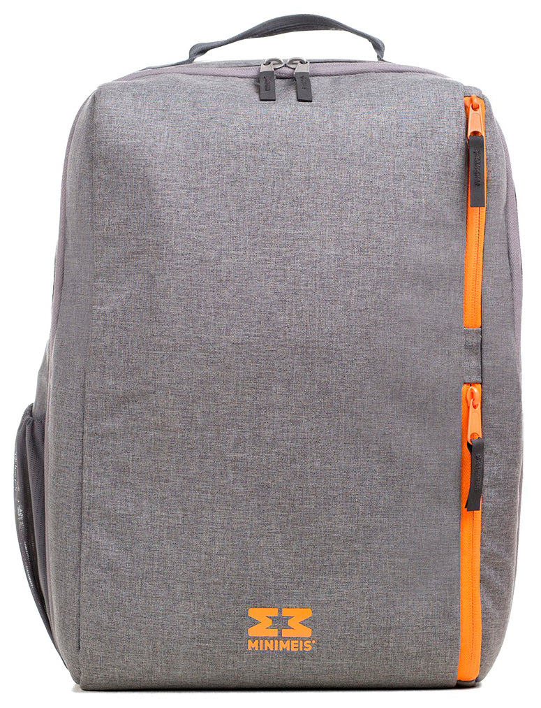 MiniMeis G4 Backpack - Grey/Orange