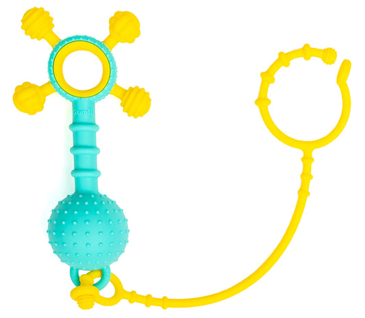 Mobi Gumlii Sensory Teether + Rattle