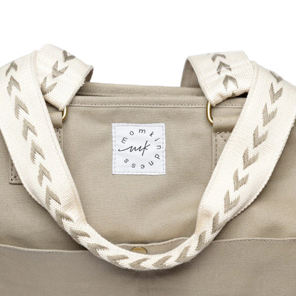 Momkindness Day & Away Canvas Tote - Rye