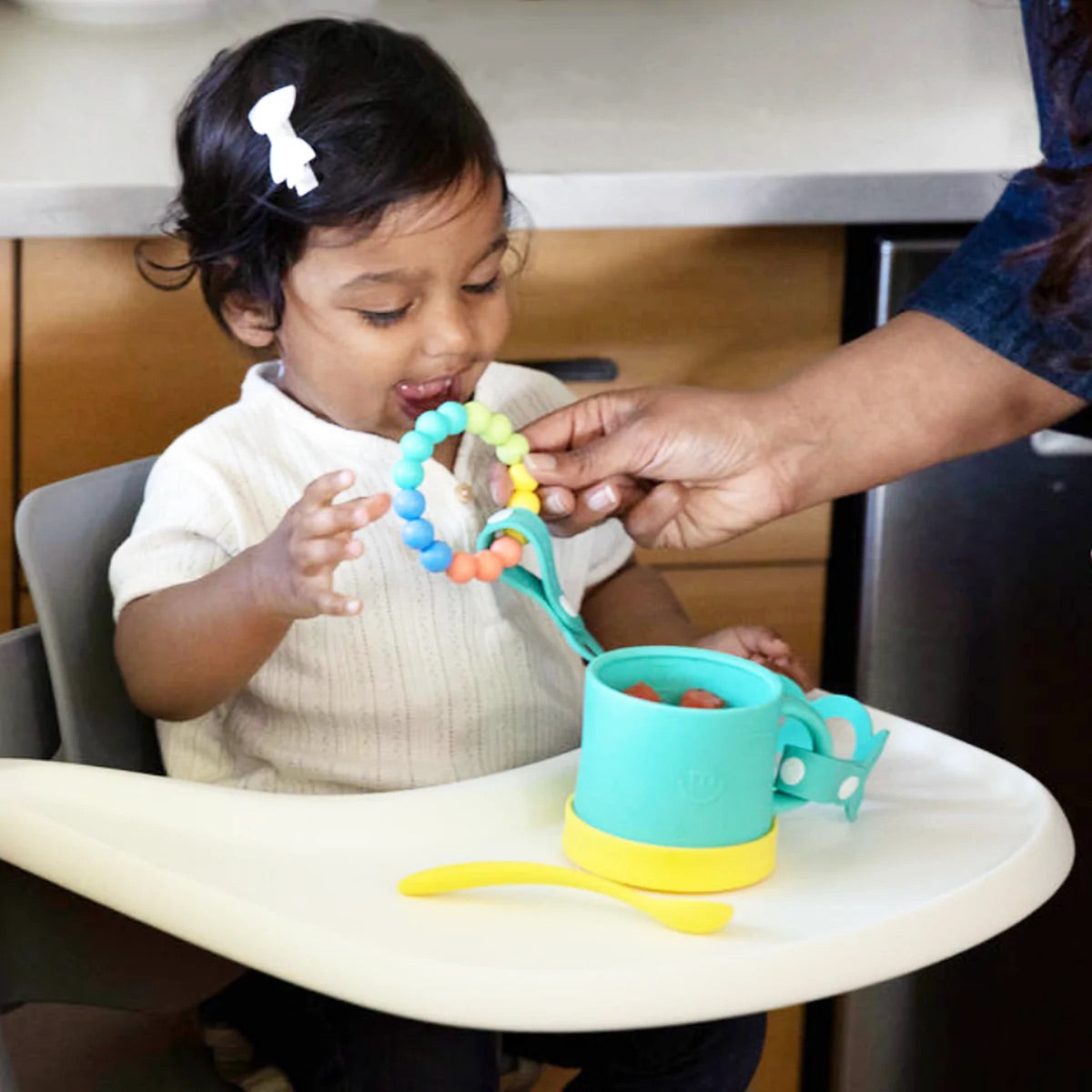 morepeas Rainbow Ring Teether