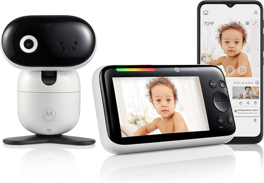 Motorola PIP1510 Connect 5" Wi-Fi Motorized Video Baby Monitor