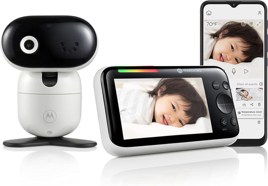 Motorola PIP1610 HD 5" Wi-Fi HD Motorized Video Baby Monitor