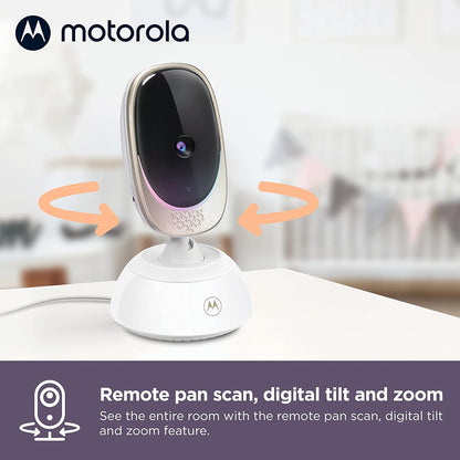 Motorola VM85 Connect 5" Wi-Fi Video Baby Monitor with Mood Light - 2 Camera Pack