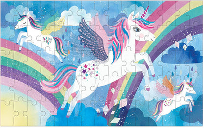 Mudpuppy 75 Piece Lenticular Puzzle - Unicorn Magic