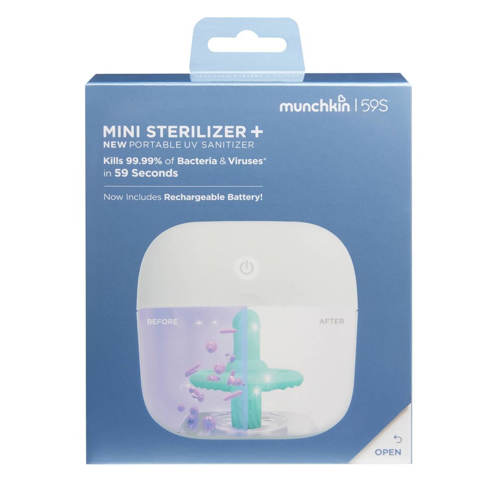 Munchkin 59S Mini Portable UV-C Sterilizer Plus