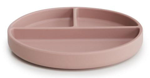 Mushie Silicone Suction Plate - Blush