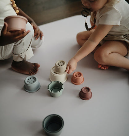 Mushie Stacking Cups - Original