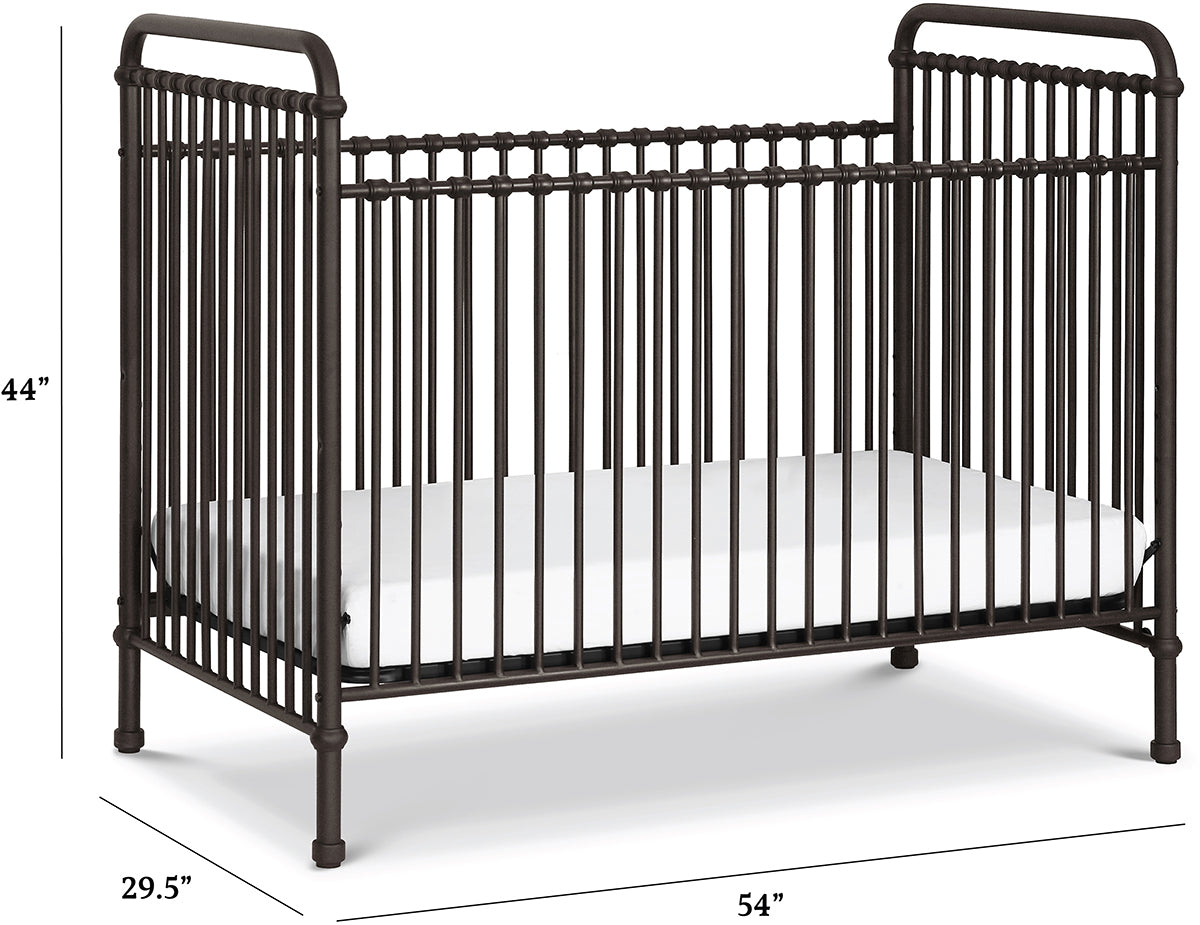 Namesake Abigail 3-in-1 Convertible Crib - Vintage Gold