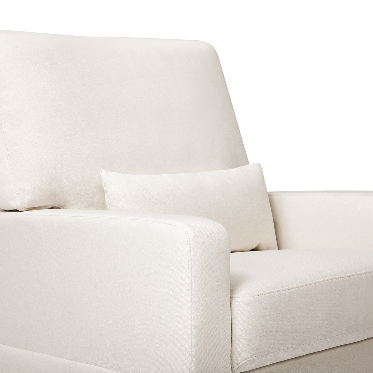 Namesake Crawford Pillowback Comfort Swivel Glider - Performance Cream Eco-Weave