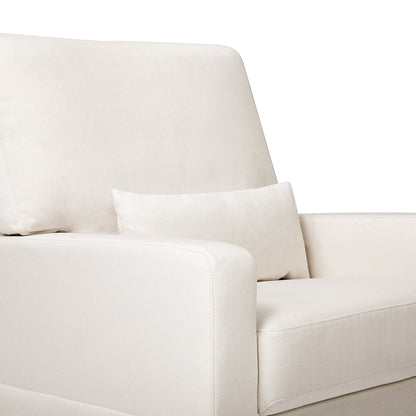 Namesake Crawford Pillowback Comfort Swivel Glider - Performance Cream Eco-Weave