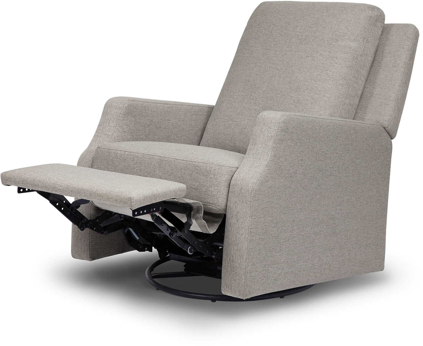 Namesake Crewe Swivel Glider Recliner - Performance Grey Eco-Weave