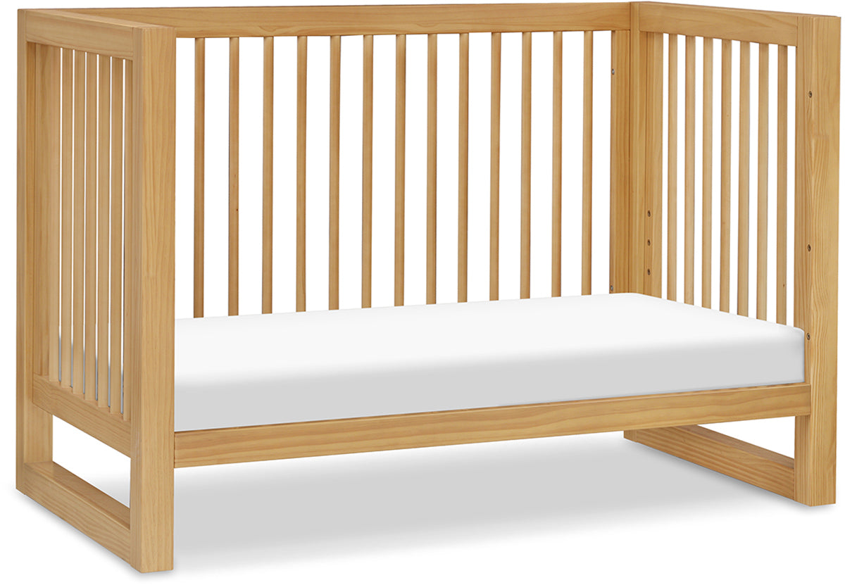 Namesake Nantucket 3-in-1 Convertible Crib w/Toddler Bed Conversion Kit - Honey