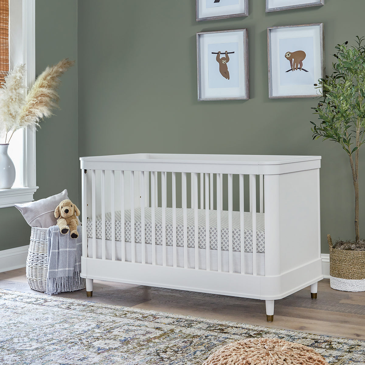 Namesake Tanner 3-in-1 Convertible Crib - Warm White