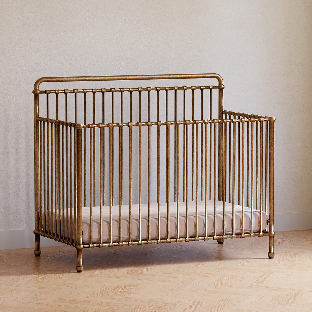 Namesake Winston 4-in-1 Convertible Crib - Vintage Gold