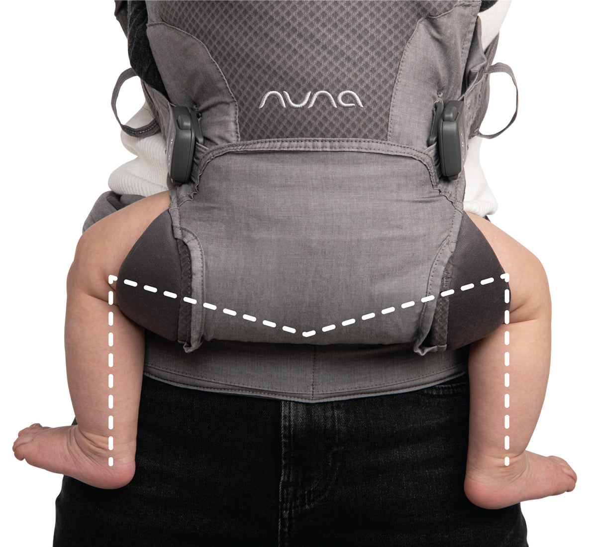 Nuna CUDL 4 in 1 Baby Carrier - Softened Shadow