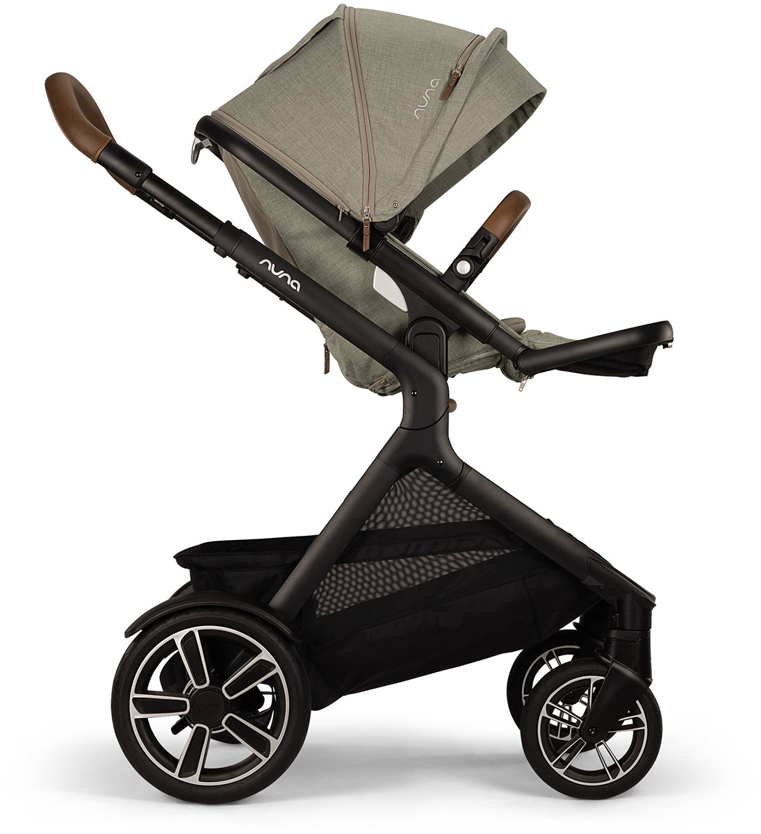 Nuna DEMI Next Stroller with Rider Board - Hazelwood