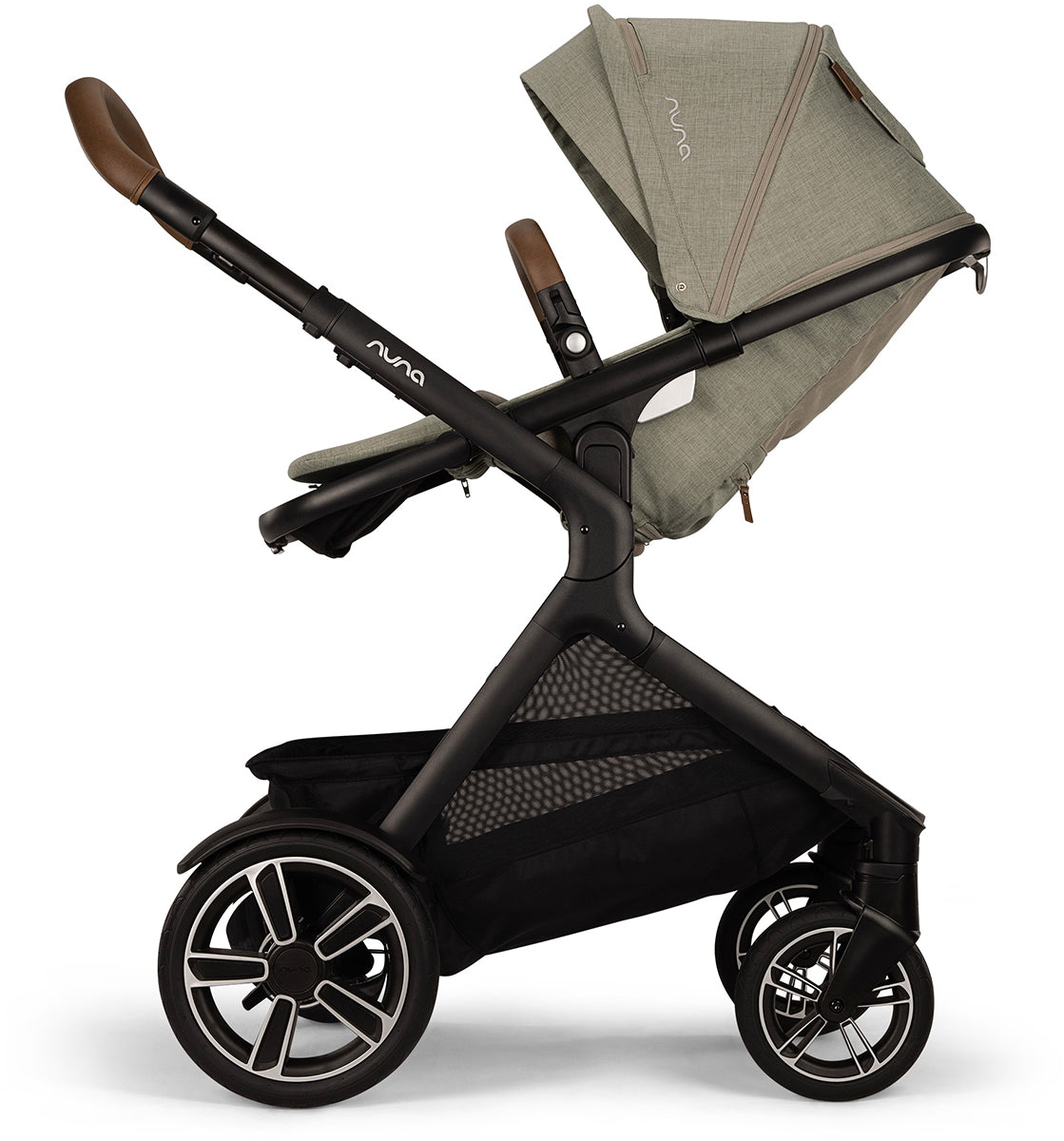 Nuna DEMI Next Stroller with Rider Board - Hazelwood