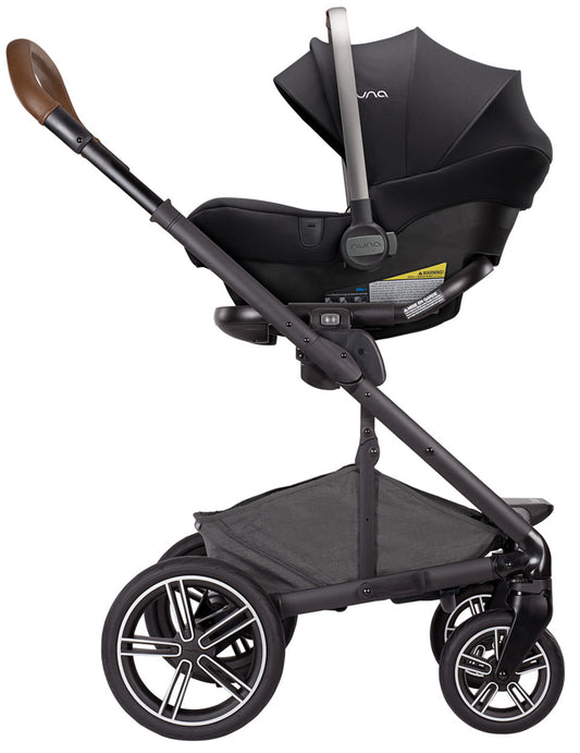 Nuna MIXX Next + PIPA RX Travel System Bundle - Hazelwood / Caviar