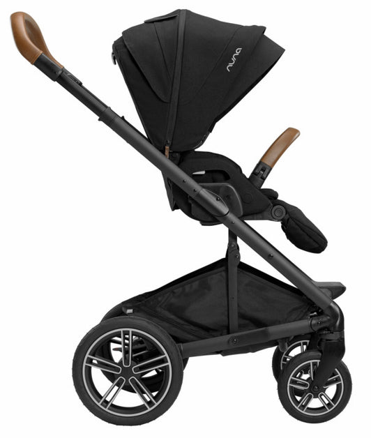 Nuna MIXX Next with Magnetic Buckle + PIPA Aire RX Travel System Bundle - Caviar