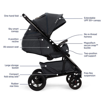 Nuna TAVO Next Stroller - Ocean