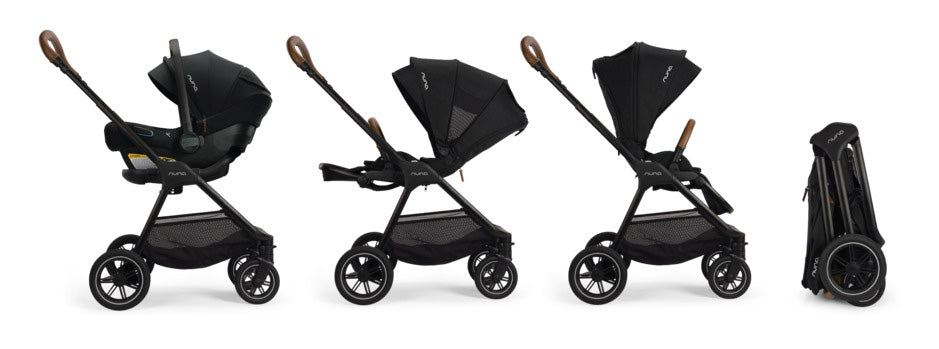 Nuna TRIV Next + PIPA RX Travel System Bundle - Caviar