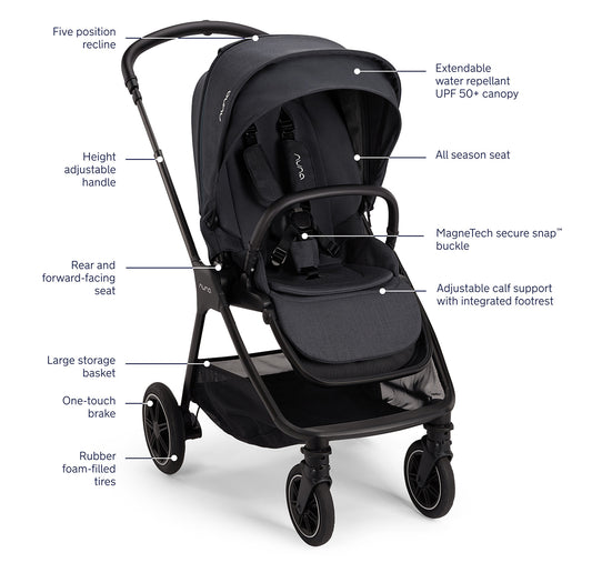 Nuna TRIV next + PIPA urbn Travel System - Ocean