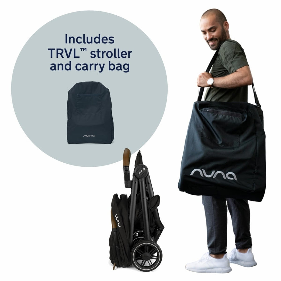 Nuna TRVL + PIPA Aire RX Travel System Bundle - Caviar