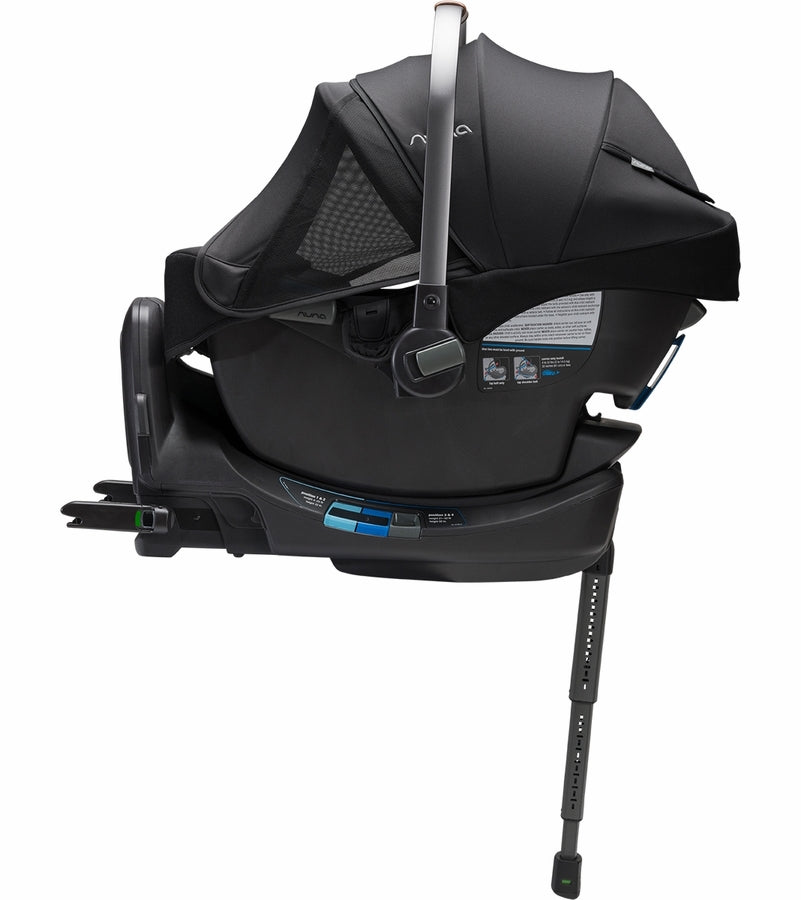 Nuna TRVL + PIPA RX Travel System Bundle - Caviar