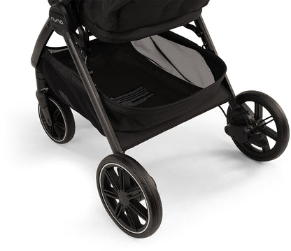 Nuna TRVL LX Self-Folding Compact Stroller - Caviar