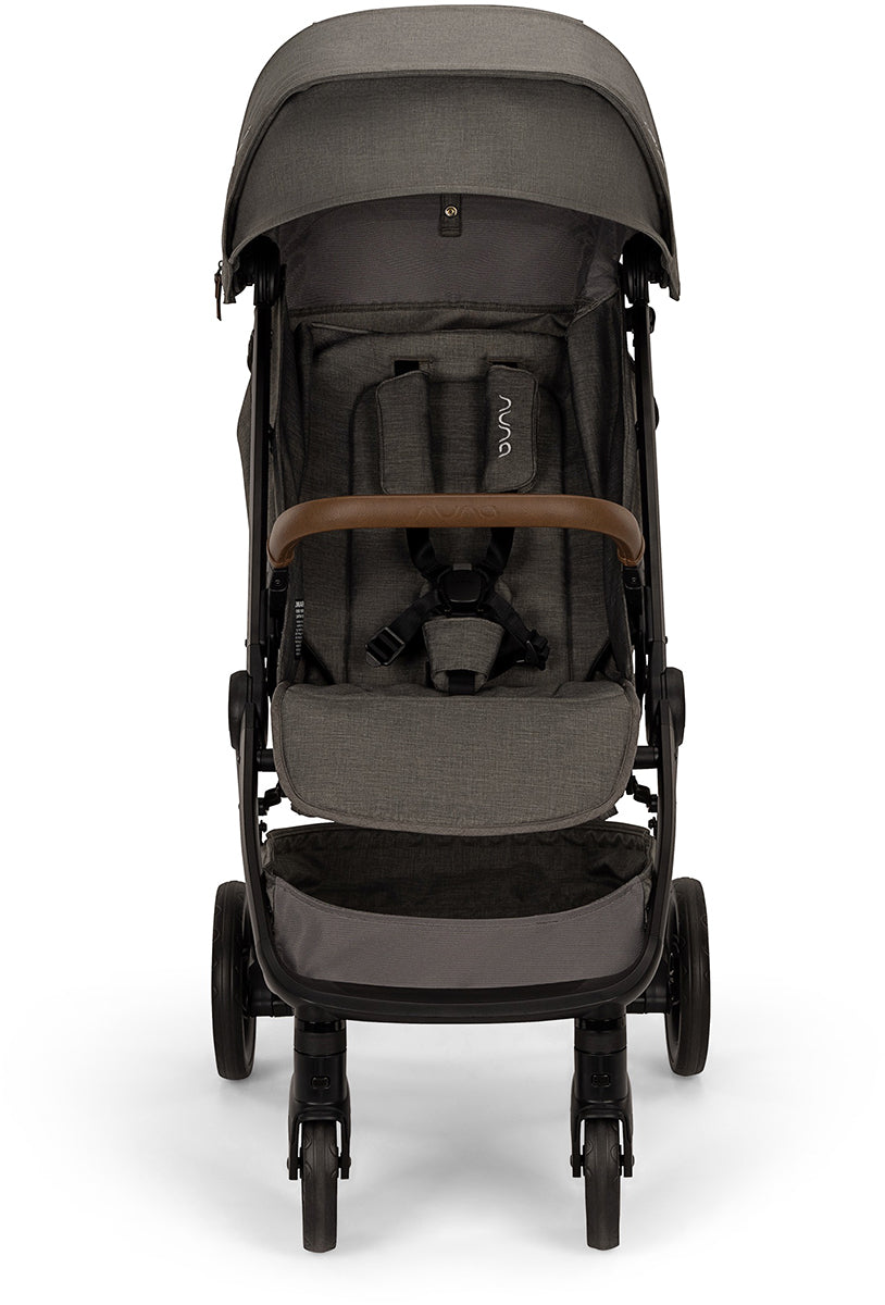 Nuna TRVL LX Self-Folding Compact Stroller - Granite