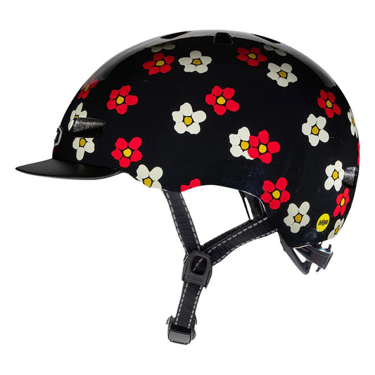 Nutcase Street Helmet w/MIPS - Fun Flor-All Gloss, Medium (Adult)