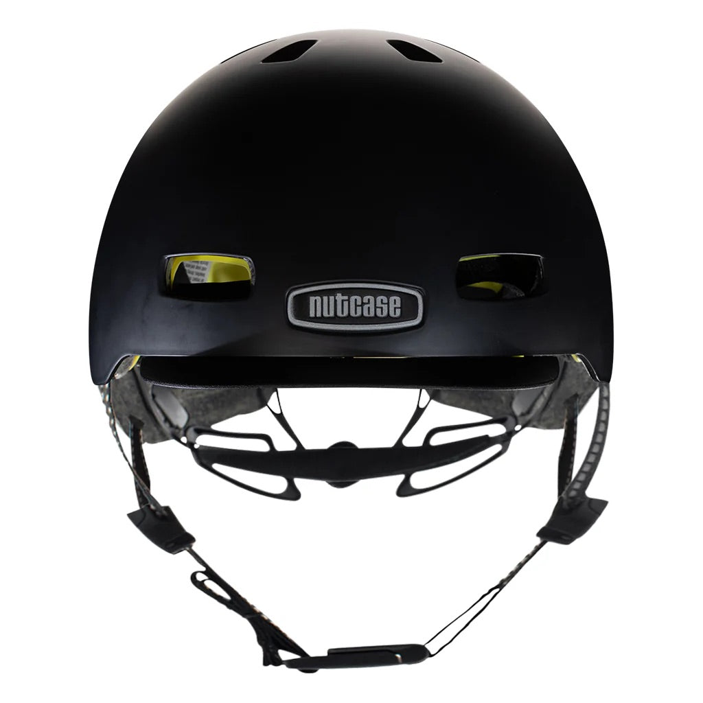 Nutcase Street Helmet w/MIPS - Onyx Solid Satin, Small (Adult)