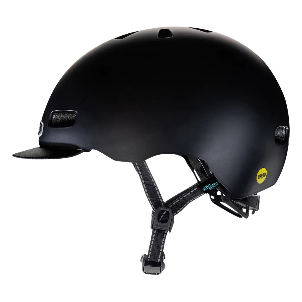 Nutcase Street Helmet w/MIPS - Onyx Solid Satin, Small (Adult)