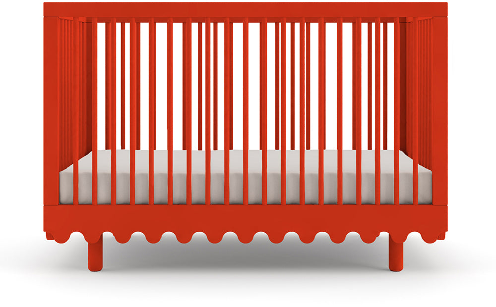 Oeuf Moss Crib - Red - Tomato