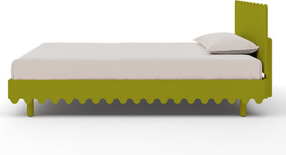 Oeuf Moss Twin Bed - Green - Peapod