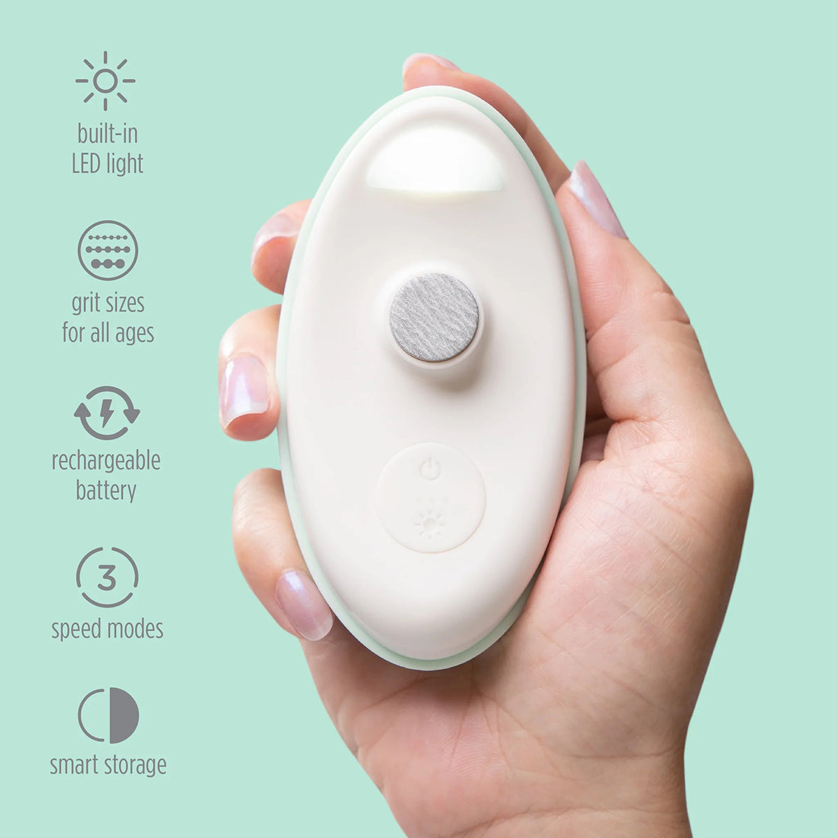 Olababy Rechargeable Electric Baby Nail Trimmer