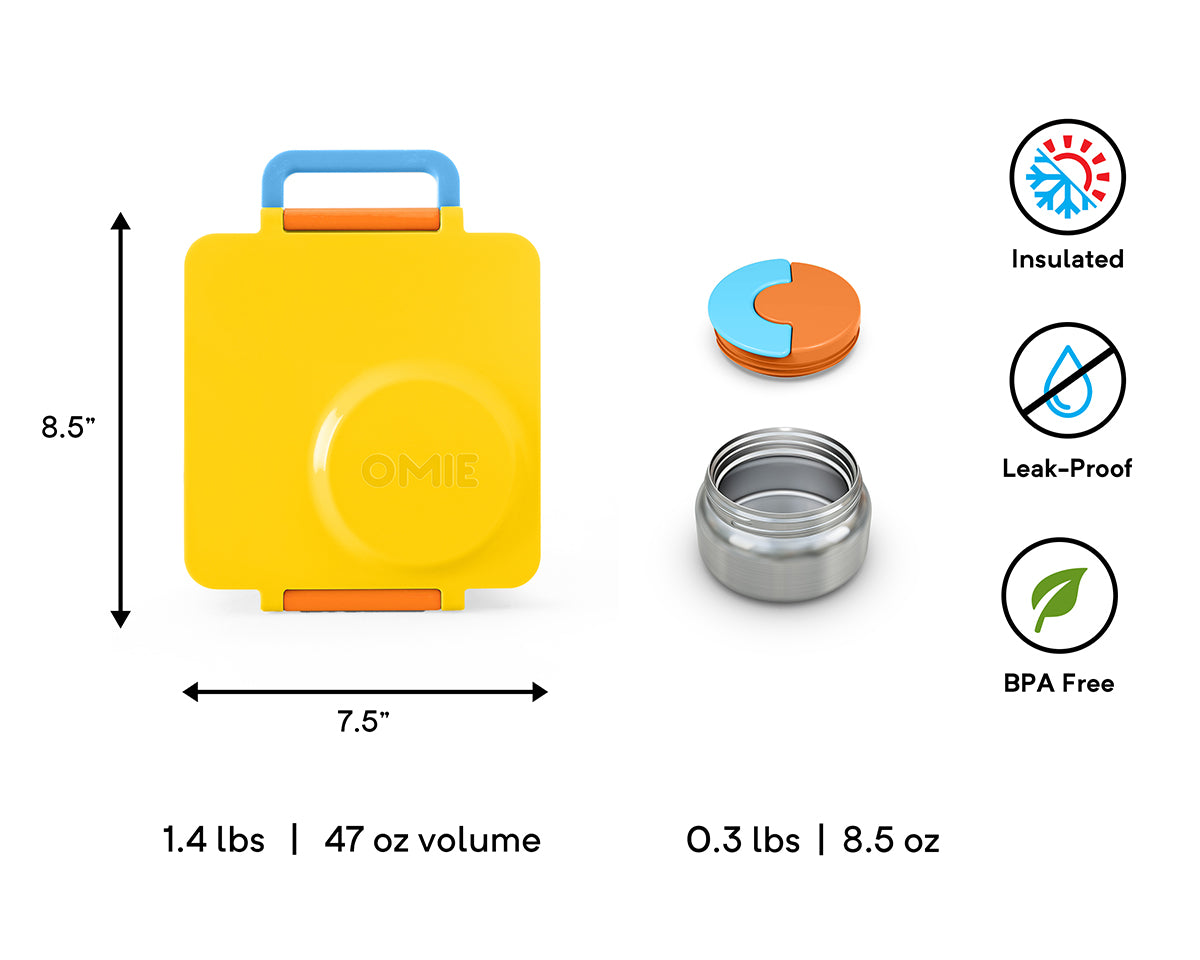 Omie Life OmieBox Bento Box - Sunshine