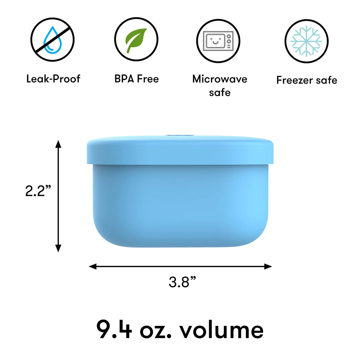 Omie Life OmieSnack Container - Green