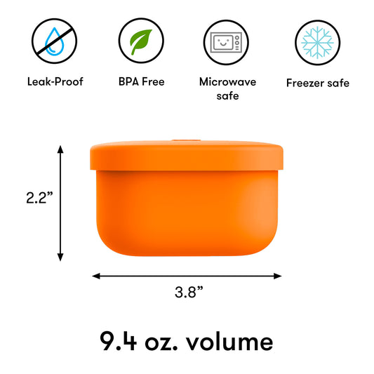 Omie Life OmieSnack Container - Orange