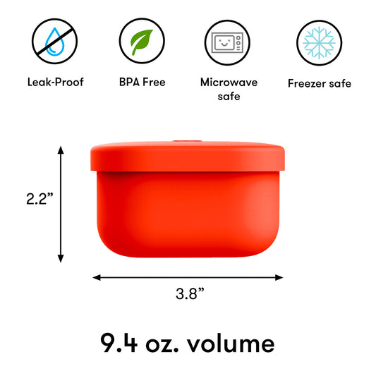 Omie Life OmieSnack Container - Red