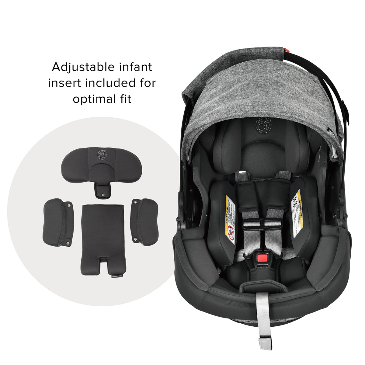 Orbit Baby G5 Plus Infant Car Seat - Melange Gray