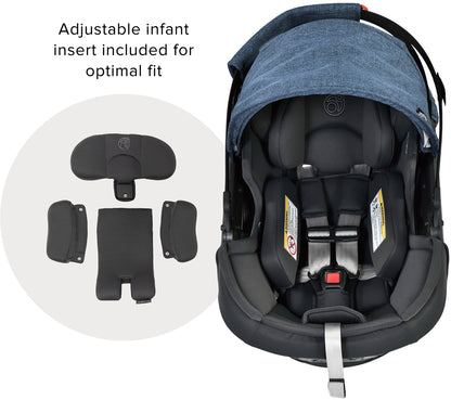 Orbit Baby G5 Plus Infant Car Seat - Melange Navy