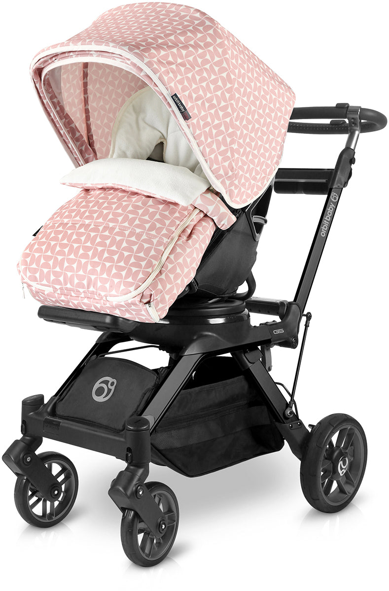 Orbit Baby G5 Stroller Footmuff - Mod Mosaic Blush