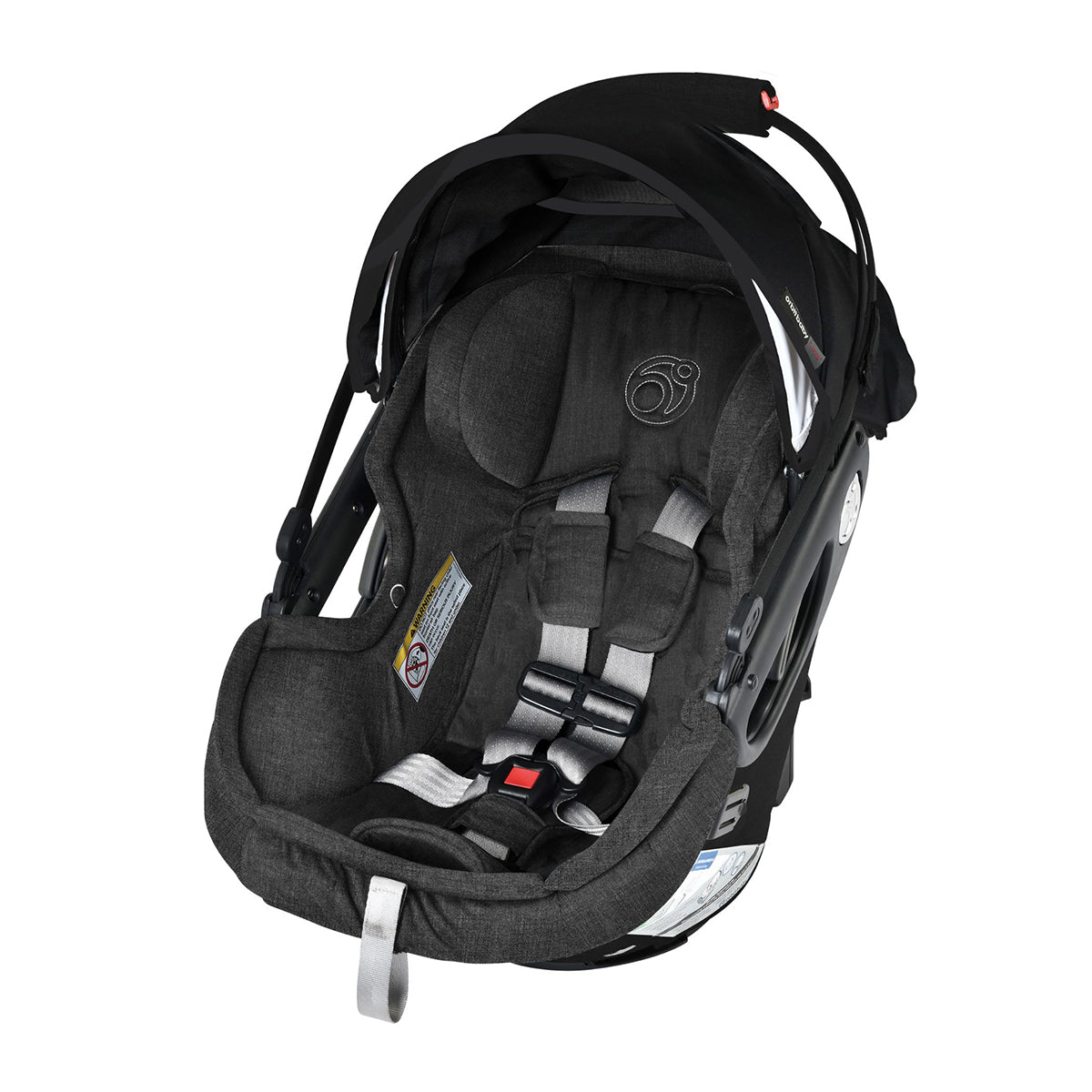 Orbit Baby Stroll, Sleep & Ride Travel System with G5+ Infant Car Seat - Gold / Black / Merino