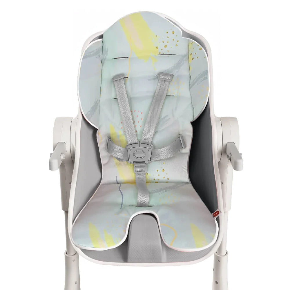 Oribel Cocoon Z High Chair + Seat Liner Combo - Ice Grey